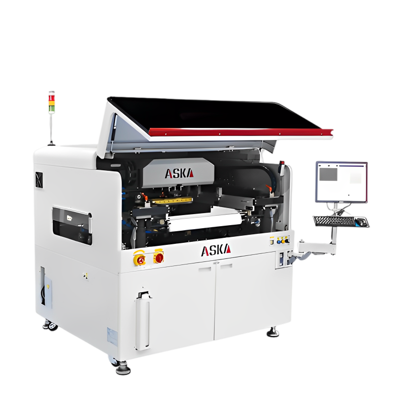 SMT半自动锡膏印刷机对比SMT全自动印刷机