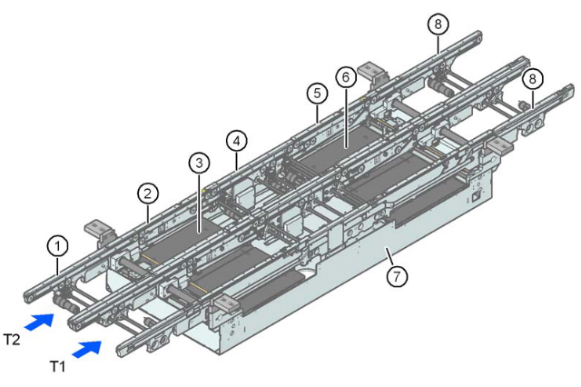 西门子贴片机D4i PCB 传送导轨系统