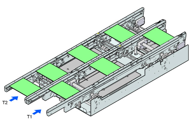 ASM西门子贴片机异步传送模式