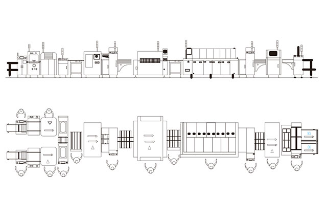 smt一条生产线一般多长